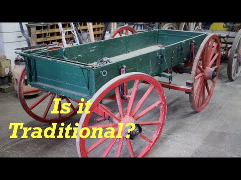 Видео: Самодельный фургон, запряженный лошадьми, нуждается в установке колес фургона | Энгельс Тренер