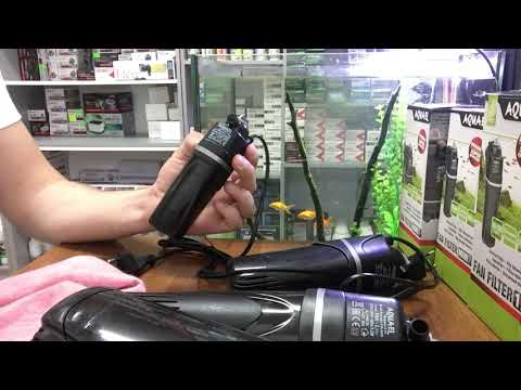 Видео: Работа в аквариуме часть 2, линейки внутренних фильтров AquaEl Fan: Mikro,mini,1,2,3.