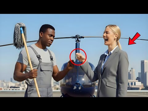 Видео: «Пилотируя вертолет и я выйду за тебя», насмешливо сказала начальница… и оцепенела, увидев, кто это.