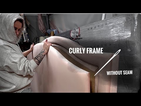 Видео: Фигурная рама без шва / Curly frame without seam