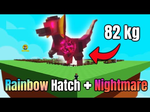 Видео: ОБМЕНЯЮ на моего TITANIC Rainbow Hatch Dilophosaurus (82 кг) Grow a Garden ROBLOX