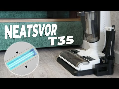 Видео: Neatsvor T35: моющий вертикальный пылесос, которым можно чистить ковры🔥 ОБЗОР и ТЕСТ✅