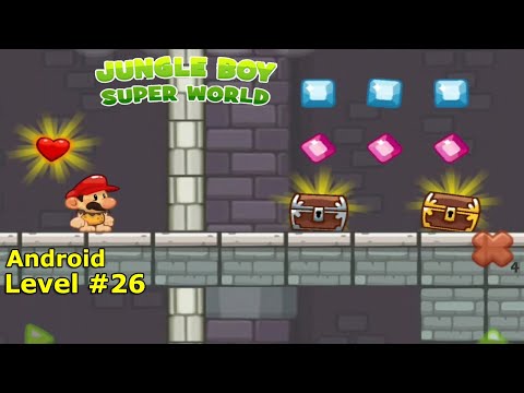 Видео: Level 26. Прохождение игры The Jungle Adventure Of Super Boy на Android