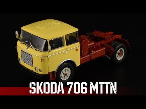 Видео: Škoda 706 MTTN Мадара || Автоистория || Масштабные модели автомобилей 1:43