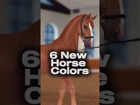 Видео: ‼️SPOILER‼️6 NEW HORSE COLORS #starstableonline #horse #игра #sso #лошадь #starstable #рекомендации