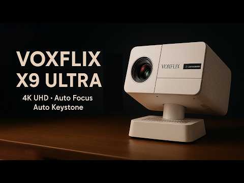 Видео: Проектор VOXFLIX X9 ULTRA -  яркий бюджетный проектор с автофокусом / VOXFLIX X9 Ultra Projector