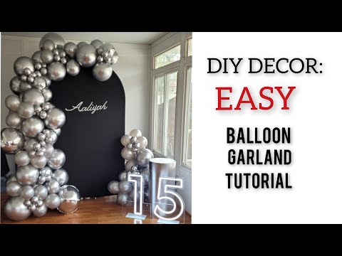 Видео: КАК СДЕЛАТЬ АРКУ ИЗ ШАРОВ / САМЫЙ ПРОСТОЙ МАТЕРИАЛ