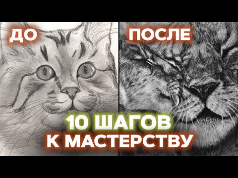 Видео: Так вы ещё никогда не рисовали! / 10 упражнений для начинающих художников