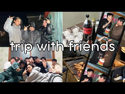 Видео: ТРИП С КОРЕЙСКИМИ ДРУЗЬЯМИ 🥳🚘🍾