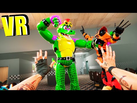 Видео: VR АНИМАТРОНИКИ ПУГАЮТ ОХРАННИКА В БОНЕЛАБ FNAF COOP BONELAB НО МОНТИ НАШ ДРУГ