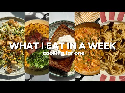 Видео: Что я на самом деле ем за неделю | Живу одна и готовлю для себя✨