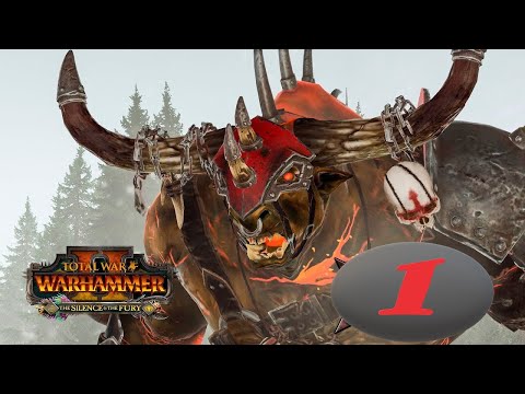 Видео: Total War: Warhammer 2. # 1. Таврокс Медный бык. Прохождение на Легенде.