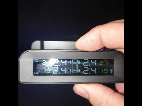 Видео: Как прописать датчики давления в систему tpms из Китая