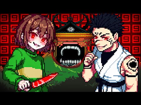 Видео: Undertale, но это Чара против Сукуны