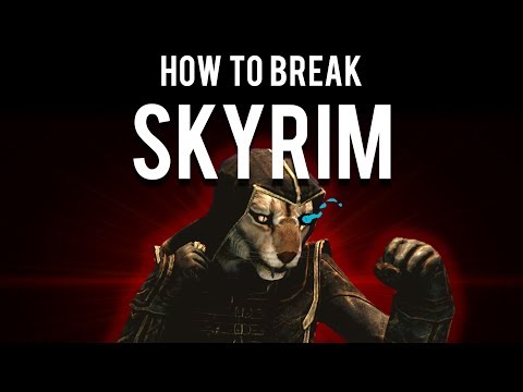 Видео: Как сломать Skyrim на 1 уровне