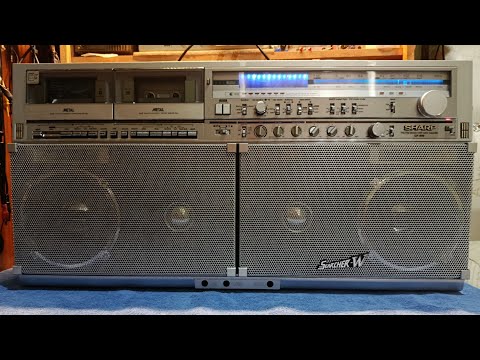 Видео: Sharp GF-909/GF-999 после рестоврации