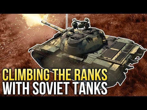 Видео: Покорение рейтинга с СОВЕТСКИМИ ТАНКАМИ / War Thunder