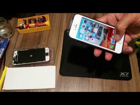 Видео: Замена дисплея айфон 5s (iPhone 5s)