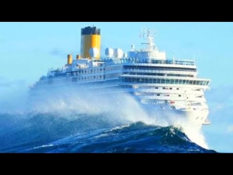Видео: Это Самая Страшная Волна в Истории, Снятая на Камеру