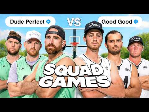 Видео: Dude Perfect против Good Good в любом виде спорта | Командные игры