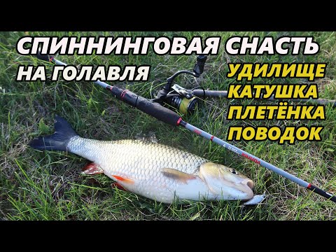 Видео: Спиннинговая снасть на голавля. Удилище, катушка, плетёнка, поводок