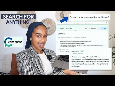 Видео: САМАЯ ГОРЯЧАЯ новая поисковая система по литературе об ИИ | Consensus AI