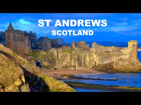 Видео: СЕНТ-ЭНДРЮС — 21 замечательная достопримечательность Сент-Эндрюса, Шотландия