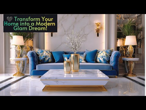 Видео: Современные тенденции роскошного домашнего декора, которые вам захочется попробовать