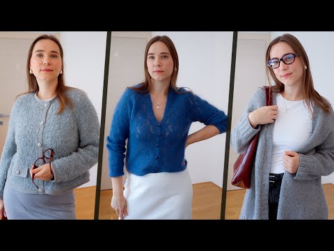 Видео: ЧТО СВЯЗАТЬ НА ОСЕНЬ? Кардиган. Французская кофточка. Жакет Chanel