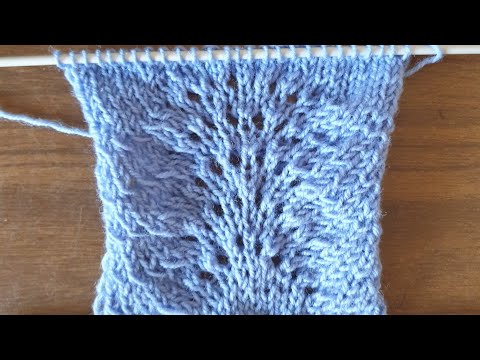 Видео: Вяжем ровные края снизу и сверху в узоре Павлиний хвост Брунелло Кучинелли
