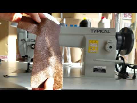 Видео: Описание типовой швейной машины GC6-7-D с шагающей лапкой и комбинационной подачей