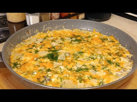 Видео: Быстрый и вкусный ЖУЛЬЕН С КУРИЦЕЙ И ГРИБАМИ НА СКОВОРОДЕ.