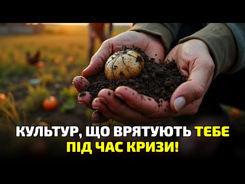 Видео: 15 культур, які врятують тебе від голоду, коли магазини спорожніють!