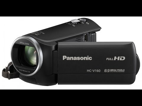 Видео: Обзор. Техника. Видеокамера Panasonic HC-V160