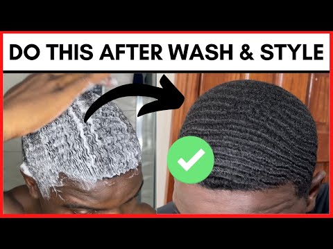 Видео: После мытья и укладки | Процедура 360 Waves