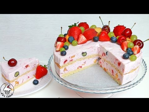 Видео: ЯГОДНЫЙ ТОРТ с ЖЕЛЕ и СЛИВОЧНЫМ МУССОМ