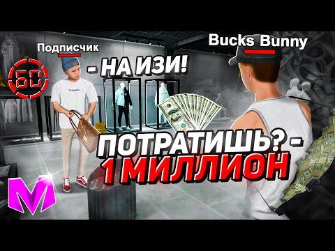 Видео: НА ЧТО ПОДПИСЧИКИ ПОТРАТЯТ 1.000.000 РУБЛЕЙ за 1, 5 и 10 МИНУТ на МАТРЕШКА РП! CRMP MOBILE