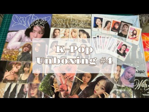 Видео: Распаковка кпоп карт aespa drama & twice with you-th ✨ k-pop haul & album unboxing ep.4