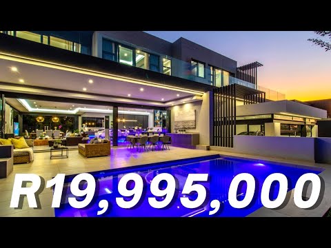 Видео: R19,995,000 УЛЬТРА СОВРЕМЕННЫЕ РАЗВЛЕЧЕНИЯ Дом в Steyn City