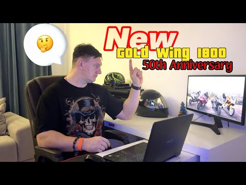 Видео: 2025 Honda Gold Wing 1800 50Th Anniversary. Юбилейная серия, чего ждать, стоит брать!?