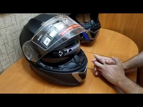 Видео: Обзор мото шлема трансформера BLD-160 и краткое сравнение с HF-119