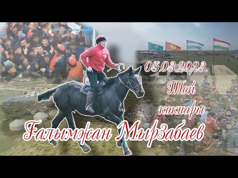 Видео: Мырзабаев әулеті Жақып қажы көкеміздің ұлы  Ғалымжан палуанның елден бата алу той көкпары 05 03 2023