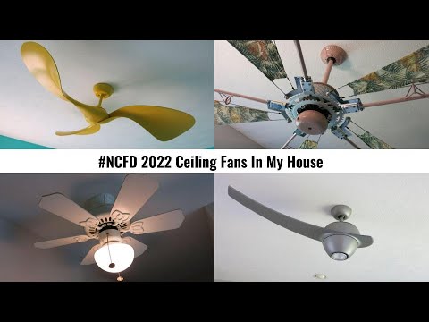 Видео: Спецвыпуск NCFD: Потолочные вентиляторы в моём доме 2022