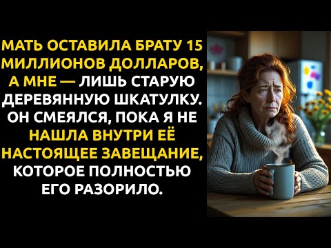 Видео: БРАТ смеялся над моим НАСЛЕДСТВОМ, пока я не открыла старую коробку