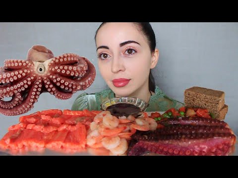 Видео: КОНКУРЕНЦИЯ / ОСЬМИНОГ 🐙 Мукбанк/ Asmr Ayka Emilly