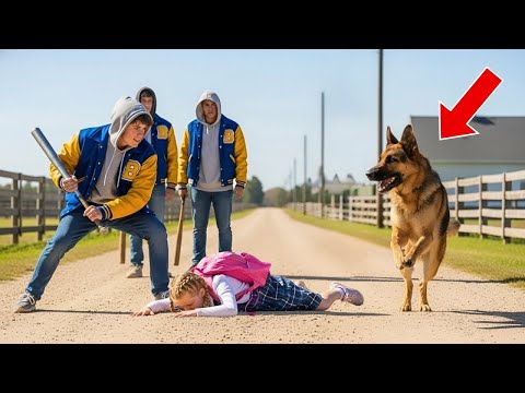 Видео: Умри сейчас же! Хулиганы разбили голову маленькой девочке, но реакция её собаки шокировала всех