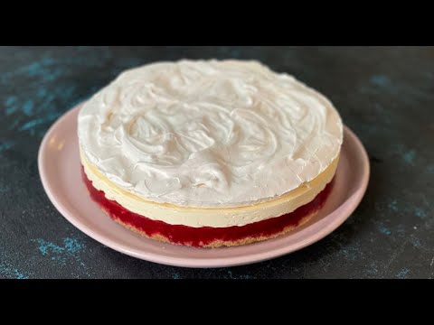 Видео: Торт МАЛИНОВОЕ ОБЛАКО 🍰 // Песочное тесто и хрустящие меренги