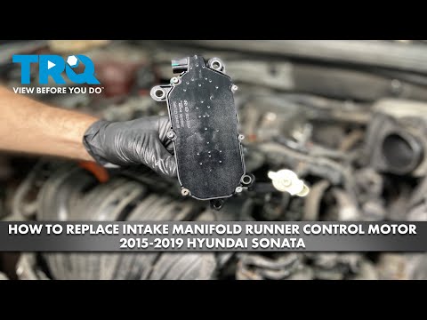 Видео: Как заменить электродвигатель привода впускного коллектора Hyundai Sonata 2015-2019