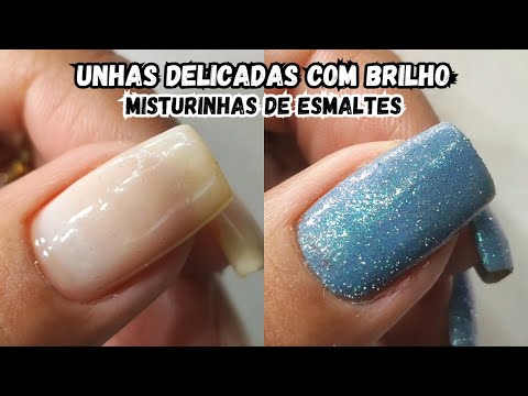 Видео: НЕЖНЫЕ НОГТИ С БЛЕСКОМ! ИНСТРУКЦИЯ: МИКС БЕЛОГО И СИНЕГО ЛАКОВ ДЛЯ НОГТЕЙ СО СВЕТООТРАЖАЮЩИМИ БЛЁ...