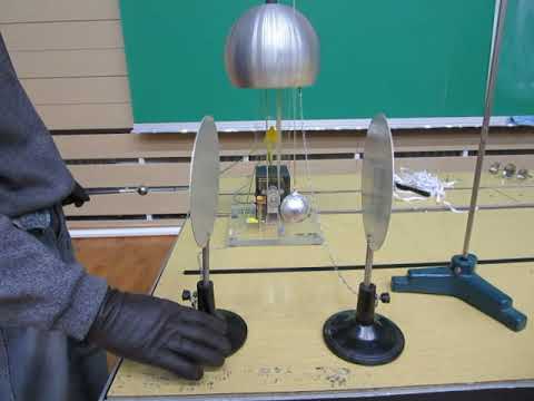 Видео: Демонстрация: Электростатический маятник